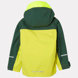 Helly Hansen Kids' Shelter Outdoor Jacket 2.0 Regnjakke Børn - Cyber Lime