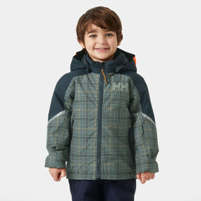 Helly Hansen Kids' Legend Jacket Skijakke Børn - Light Lav AOP - Light Lav AOP