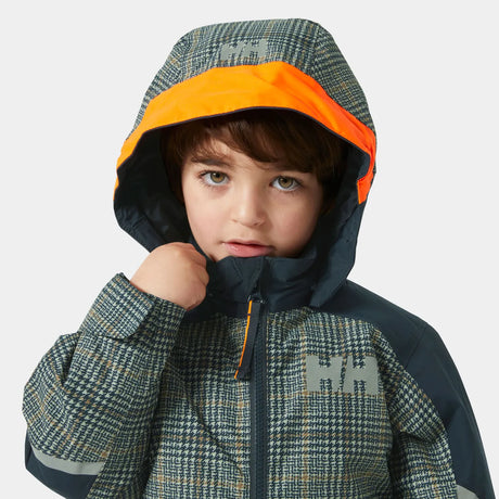Helly Hansen Kids' Legend Jacket Skijakke Børn - Light Lav AOP -