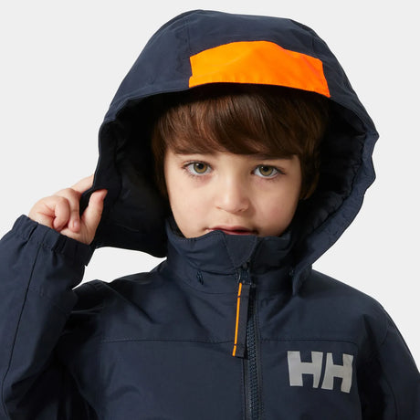 Helly Hansen Kids' Rider Jacket Skijakke Børn - Navy -