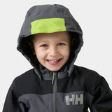 Helly Hansen Kids' Rider Jacket Skijakke Børn - Thunder Grey