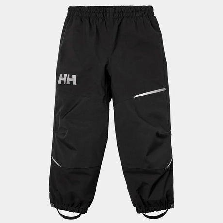 Helly Hansen Kids' Sogn Outdoor Pants Overtræksbukser / Regnbukser Børn - Ebony