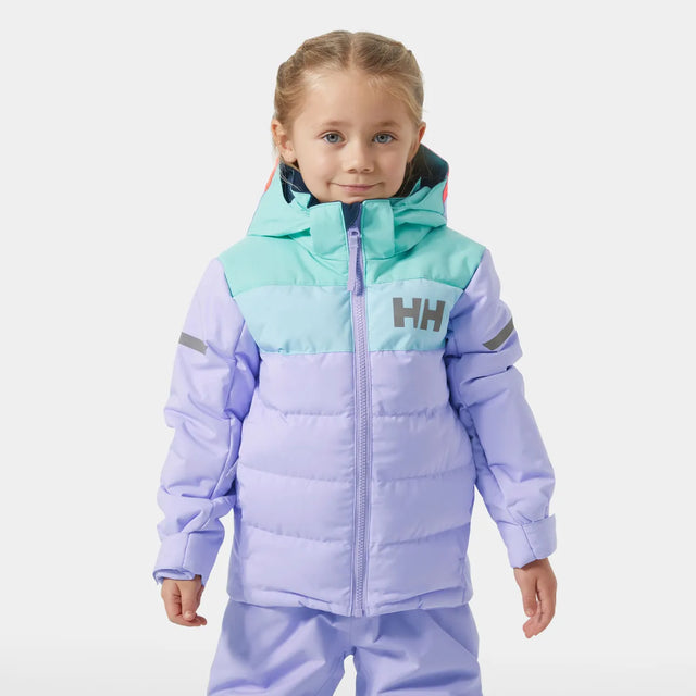 Helly Hansen Kids’ Vertical Insulated Ski Jacket Skijakke Børn - Bright Lavender - Bright Lavender