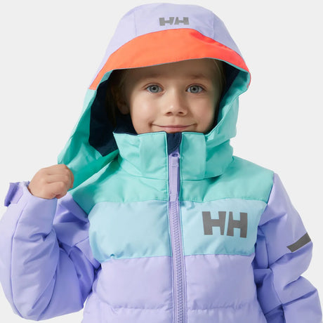 Helly Hansen Kids’ Vertical Insulated Ski Jacket Skijakke Børn - Bright Lavender -