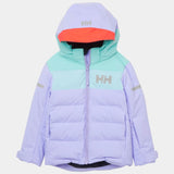 Helly Hansen Kids’ Vertical Insulated Ski Jacket Skijakke Børn - Bright Lavender -