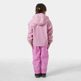 Helly Hansen Kids' Bergen 2.0 PU Rainset Regnsæt Børn - Meta Pink - - 40510_089-1-onbody2