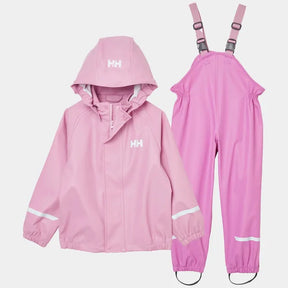 Helly Hansen Kids' Bergen 2.0 PU Rainset Regnsæt Børn - Meta Pink - - 40510_089-4-front