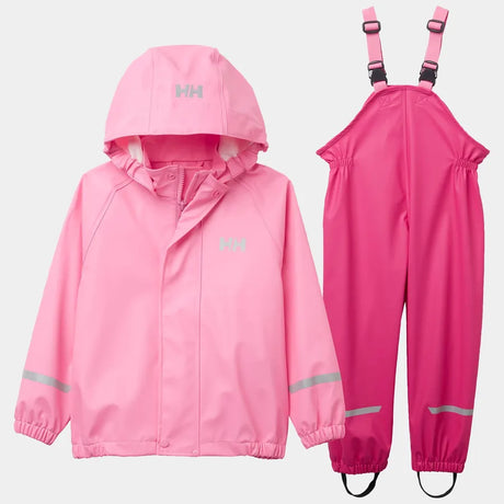 Helly Hansen Kids' Bergen 2.0 PU Rainset Regnsæt Børn - Dragon Fruit