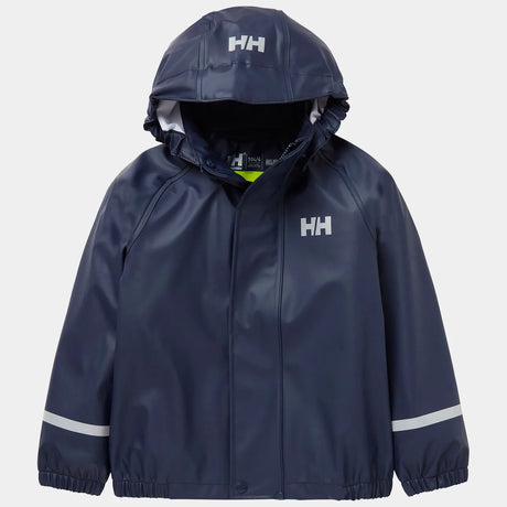 Helly Hansen Kids' Bergen 2.0 PU Rainset Regnsæt Børn - Navy -