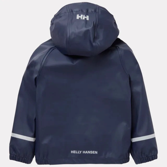 Helly Hansen Kids' Bergen 2.0 PU Rainset Regnsæt Børn - 598 Navy