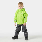 Helly Hansen Kids' Bergen 2.0 PU Rainset Regnsæt Børn - Thunder Green