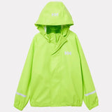 Helly Hansen Kids' Bergen 2.0 PU Rainset Regnsæt Børn - Thunder Green