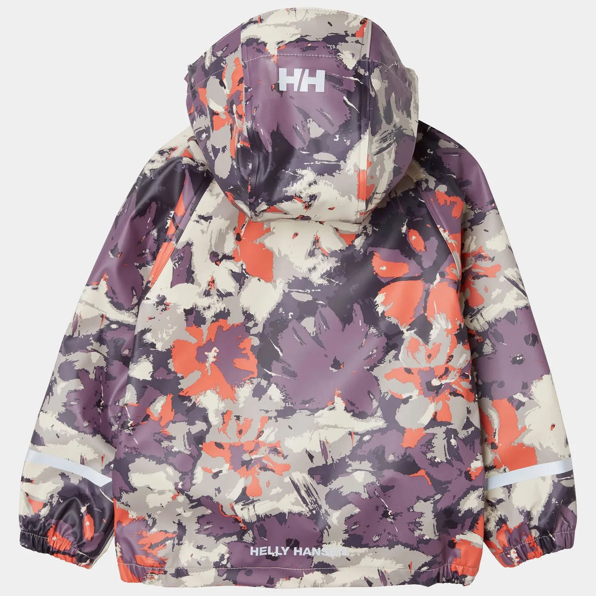 Helly Hansen Kids' Bergen PU AOP Regnsæt Børn - Purple Clay -