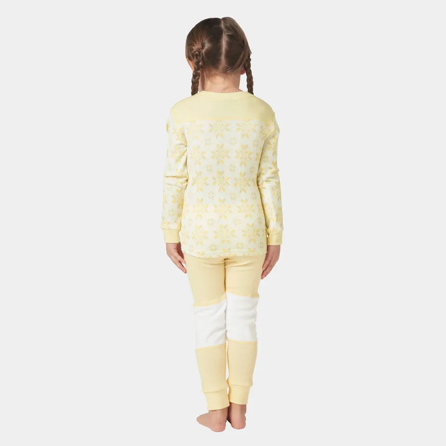 Helly Hansen Kids' Graphic LIFA® Merino Wool Base Layer Set Skiundertøj Børn -