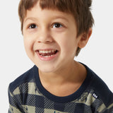 Helly Hansen Kids' Graphic LIFA® Merino Wool Base Layer Set Skiundertøj Børn - Navy AOP -