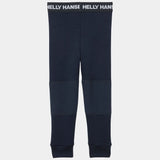 Helly Hansen Kids' Graphic LIFA® Merino Wool Base Layer Set Skiundertøj Børn - Navy AOP -