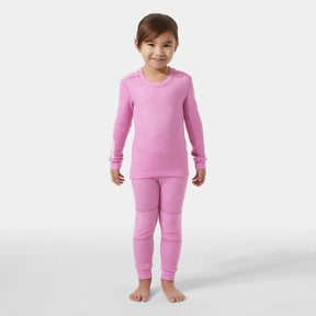 Helly Hansen Kids' LIFA® Merino Wool Base Layer Set Skiundertøj Børn - Meta Pink - Meta Pink
