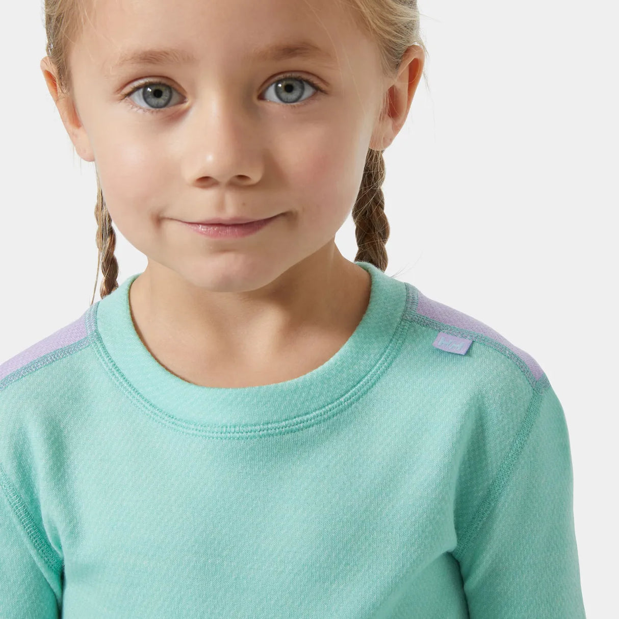 Helly Hansen Kids' LIFA® Merino Wool Base Layer Set Skiundertøj Børn - Lagoon -