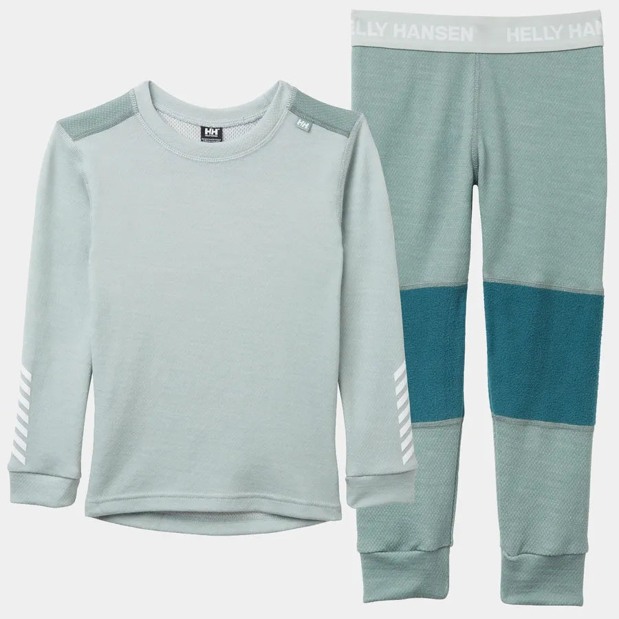 Helly Hansen Kids' LIFA® Merino Wool Base Layer Set Skiundertøj Børn