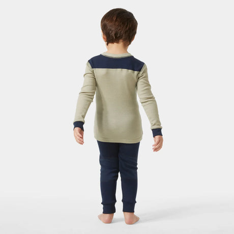 Helly Hansen Kids' LIFA® Merino Wool Base Layer Set Skiundertøj Børn - Light Lav -