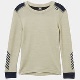 Helly Hansen Kids' LIFA® Merino Wool Base Layer Set Skiundertøj Børn - Light Lav -