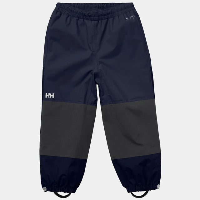 Helly Hansen Kids' Shelter Outdoor Pants Overtræksbukser / Regnbukser Børn - Navy - Navy