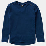 Helly Hansen Kids' Merino Wool Base Layer Set Skiundertøj Børn - Ocean