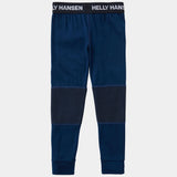 Helly Hansen Kids' Merino Wool Base Layer Set Skiundertøj Børn - Ocean