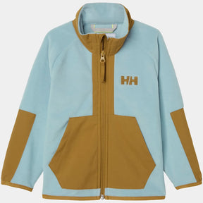 Helly Hansen Kids’ Marka Fleece Jacket Fleecejakke Børn - Windy Blue - Windy Blue 104 cm 4 år