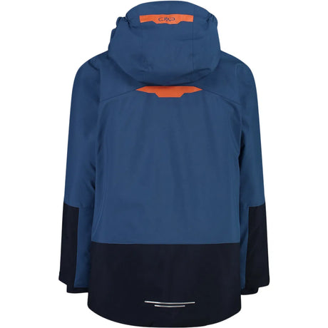 CMP Kid Jacket Fix Hood Skijakke Børn - Bluestone -