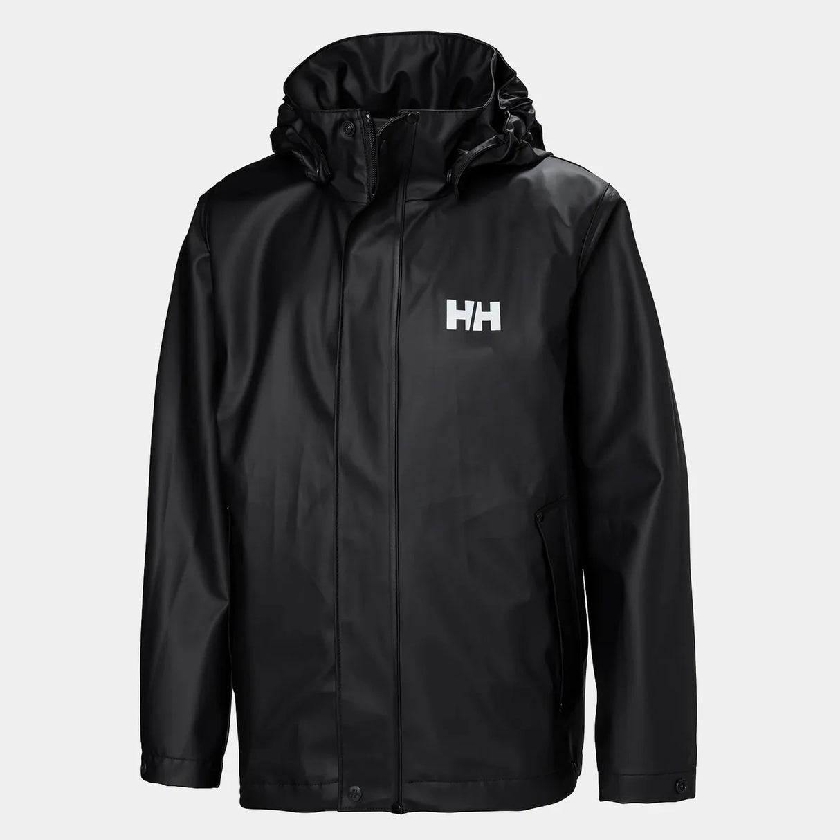 Helly Hansen Juniors' Moss Rain Jacket Regnjakke Børn - Black -