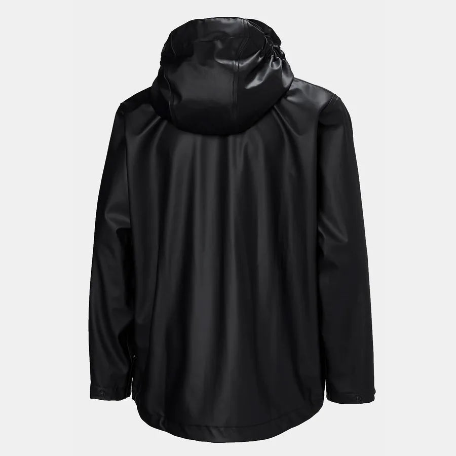 Helly Hansen Juniors' Moss Rain Jacket Regnjakke Børn - Black
