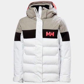 Helly Hansen Juniors' Diamond Ski Jacket Skijakke Børn - White - White