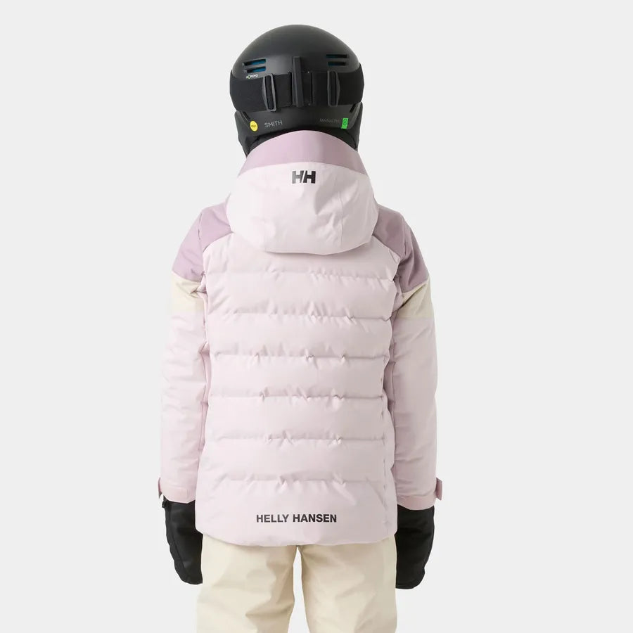 Helly Hansen Juniors' Diamond Ski Jacket Skijakke Børn - Pinkshake - - 41681_079-1-onbody2