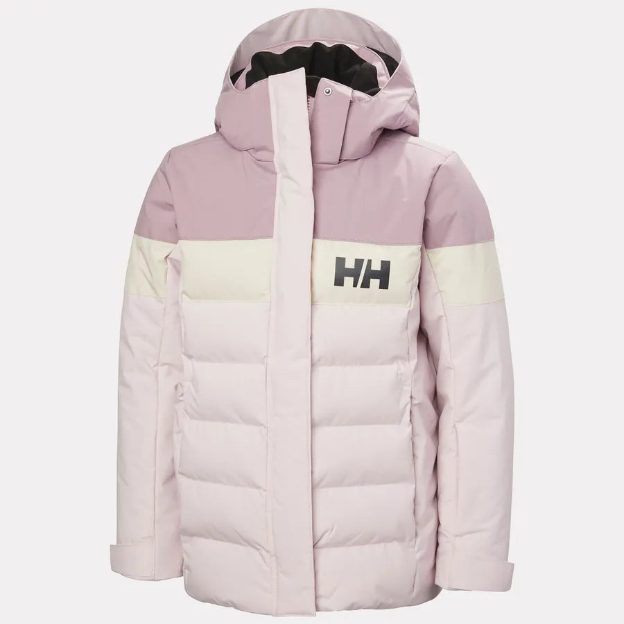 Helly Hansen Juniors' Diamond Ski Jacket Skijakke Børn - Pinkshake - - 41681_079-4-front