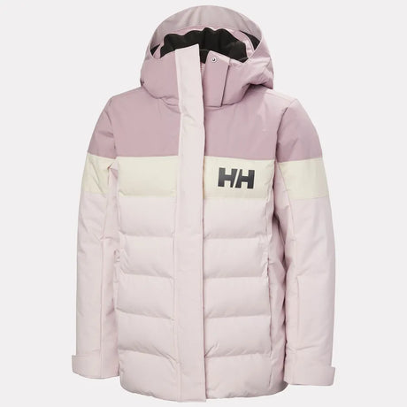 Helly Hansen Juniors' Diamond Ski Jacket Skijakke Børn - Pinkshake - - 41681_079-4-front
