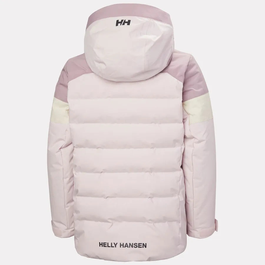 Helly Hansen Juniors' Diamond Ski Jacket Skijakke Børn - Pinkshake - - 41681_079-5-back