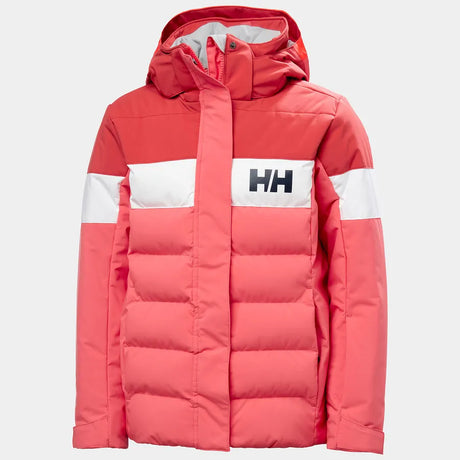 Helly Hansen Juniors' Diamond Ski Jacket - Skijakke Børn - Sunset Pink