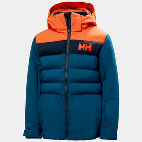 Helly Hansen Juniors' Cyclone Jacket Skijakke Børn - Deep Dive - Deep Dive