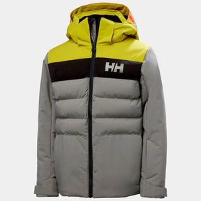Helly Hansen Juniors' Cyclone Jacket Skijakke Børn - Concrete - Concrete
