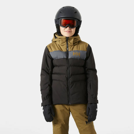 Helly Hansen Juniors' Cyclone Jacket Skijakke Børn - Black - Black