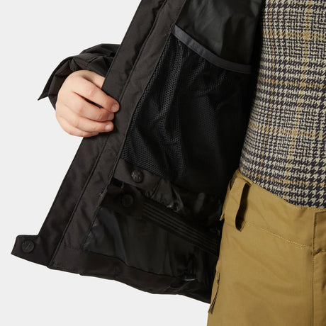 Helly Hansen Juniors' Cyclone Jacket Skijakke Børn - Black -