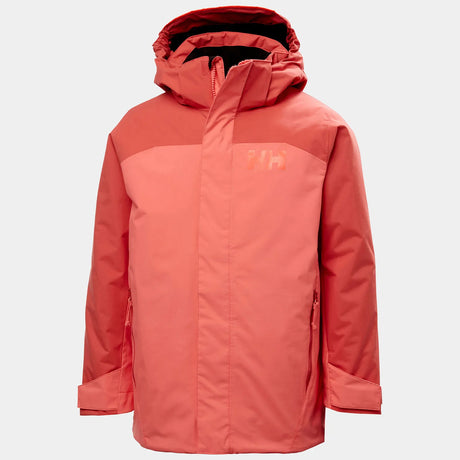 Helly Hansen Juniors' Level Ski Jacket Skijakke Børn - Sunset Pink