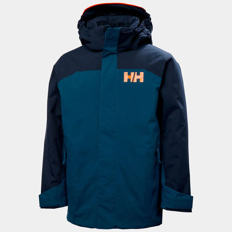 Helly Hansen Juniors' Level Ski Jacket Skijakke Børn - Deep Dive