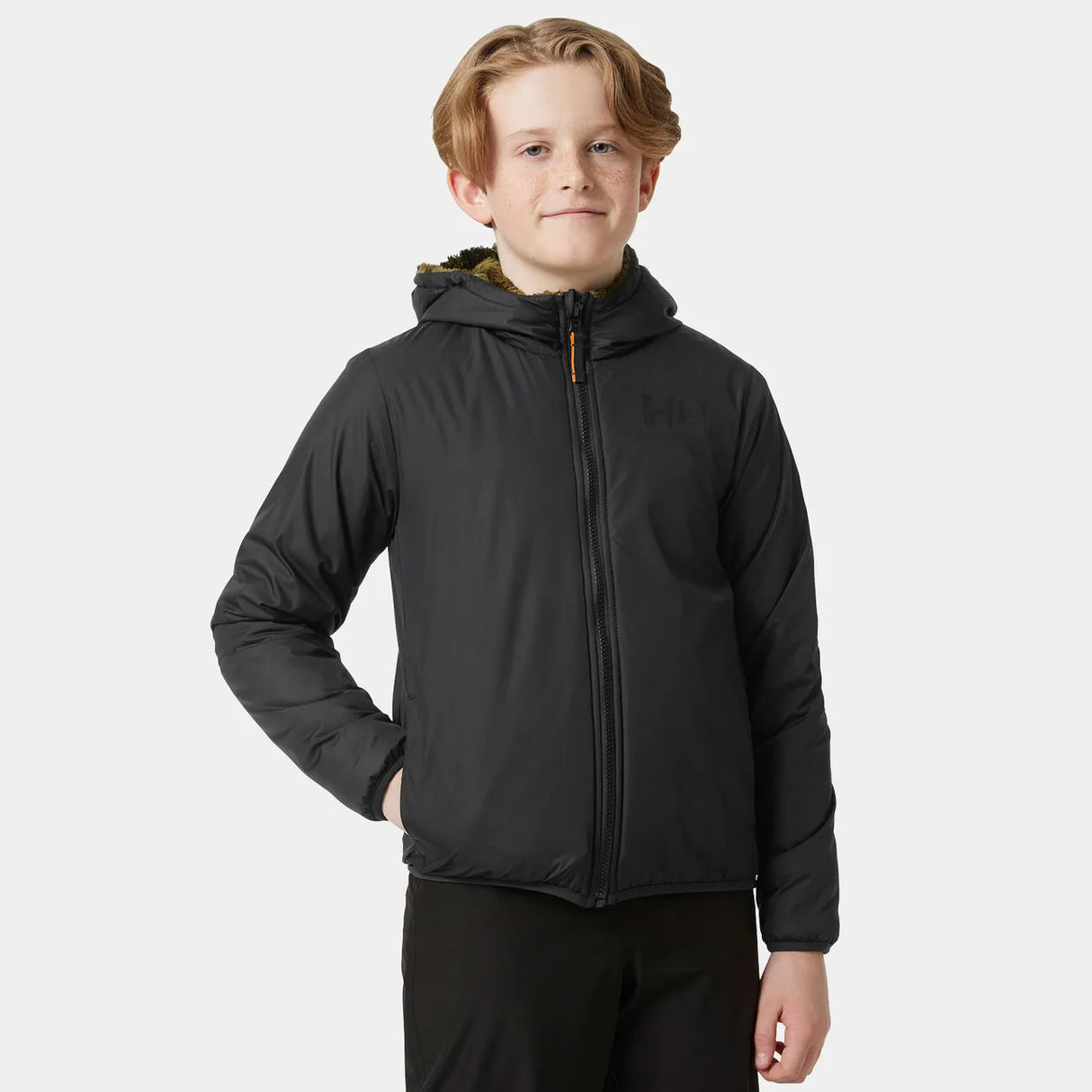 Helly Hansen Juniors' Champ Reversible Jacket Vendbar Jakke Børn - Sample