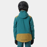 Helly Hansen Juniors' Alpha Ski Jacket Kids Ski Jacket - Black