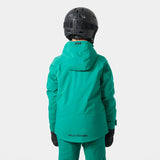 Helly Hansen Juniors' Alpha Ski Jacket Skijakke Børn - Signal Green