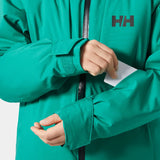 Helly Hansen Juniors' Alpha Ski Jacket Skijakke Børn - Signal Green