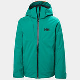 Helly Hansen Juniors' Alpha Ski Jacket Skijakke Børn - Signal Green
