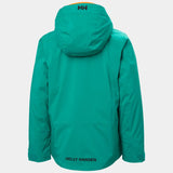 Helly Hansen Juniors' Alpha Ski Jacket Skijakke Børn - Signal Green
